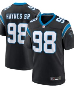 Marquis Haynes Sr. Carolina Panthers  Team Game Jersey  Black