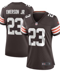 Martin Emerson Jr. Cleveland Browns  Women_s Game Player Jersey  Brown