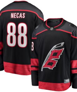 Martin Necas Carolina Hurricanes Fanatics Home Breakaway Jersey  Black