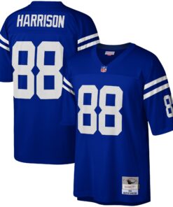 Marvin Harrison Indianapolis Colts Mitchell amp Ness Legacy Replica Jersey  Royal