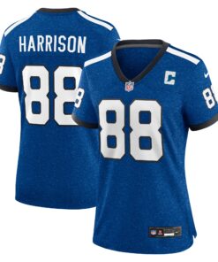 Marvin Harrison Indianapolis Colts  Women_s Indiana Nights Alternate Game Jersey  Royal