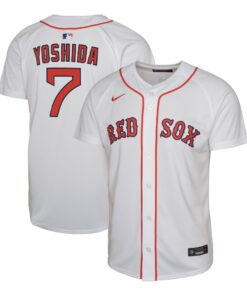 Masataka Yoshida Boston Red SoxYouth Home Replica Player Jersey  White