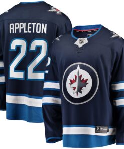 Mason Appleton Winnipeg Jets Fanatics Home Breakaway Jersey  Navy