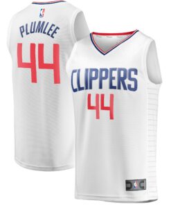 Mason Plumlee LA Clippers Fanatics Fast Break Player Jersey - Association Edition - White