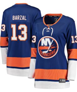 Mathew Barzal New York Islanders Fanatics Women_s Breakaway Player Jersey  Royal