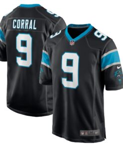 Matt Corral Carolina Panthers  Player Game Jersey  Black