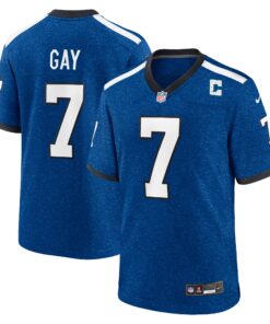 Matt Gay Indianapolis Colts  Indiana Nights Alternate Game Jersey  Royal