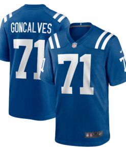 Matt Goncalves Indianapolis Colts  Game Jersey   Royal
