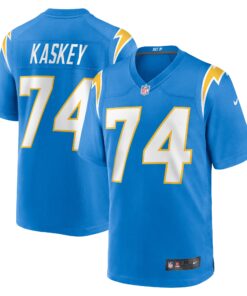 Matt Kaskey Los Angeles Chargers  Team Game Jersey  Powder Blue