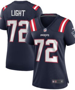 Matt Light New England Patriots  Women_s Game Retired Player Jersey  Navy