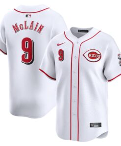 Matt McLain Cincinnati RedsHome Limited Player Jersey  White