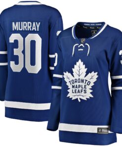 Matt Murray Toronto Maple Leafs Fanatics Women_s Home Breakaway Player Jersey  Blue