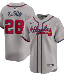 Matt Olson Atlanta BravesAway Limited Player Jersey  Gray