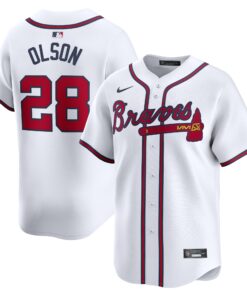 Matt Olson Atlanta BravesYouth Home Limited Player Jersey  White