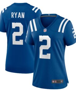 Matt Ryan Indianapolis Colts  Women_s Player Jersey  Royal