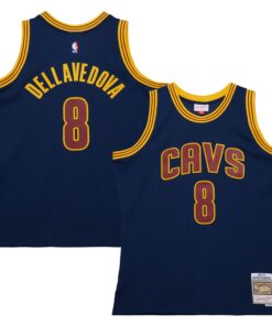 Matthew Dellavedova Cleveland Cavaliers Mitchell &amp Ness 201516 Hardwood Classics Swingman Jersey - Navy