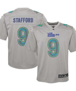 Matthew Stafford Los Angeles Rams  Youth Atmosphere Game Jersey  Gray