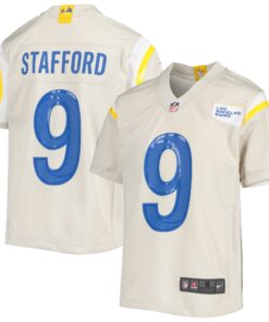 Matthew Stafford Los Angeles Rams  Youth Game Jersey  Cream