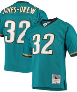 Maurice JonesDrew Jacksonville Jaguars Mitchell amp Ness Legacy Replica Jersey  Teal