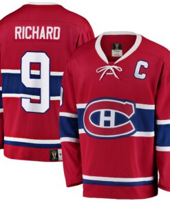 Maurice Richard Montreal Canadiens Fanatics Premier Breakaway Retired Player Jersey  Red