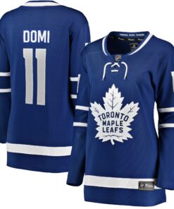 Max Domi Toronto Maple Leafs Fanatics Women_s Home Breakaway Player Jersey  Blue