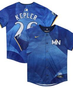 Max Kepler Minnesota TwinsPreschool 2024 City Connect Limited Jersey  Royal