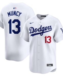 Max Muncy Los Angeles DodgersHome Limited Player Jersey  White