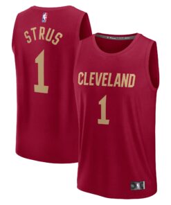 Max Strus Cleveland Cavaliers Fanatics Youth Fast Break Player Jersey - Icon Edition - Wine