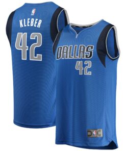 Maxi Kleber Dallas Mavericks Fanatics Fast Break Replica Team Color Player Jersey Blue - Icon Edition