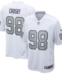 Maxx Crosby Las Vegas Raiders  Alternate Game Jersey  White