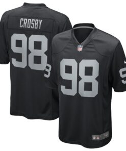 Maxx Crosby Las Vegas Raiders  Game Jersey  Black