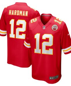 Mecole Hardman Kansas City Chiefs   Game Jersey   Red