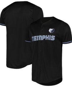 Memphis Grizzlies Fanatics Pop Baseball Jersey - Black