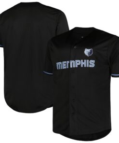 Memphis Grizzlies Profile Big &amp Tall Pop Jersey - Black