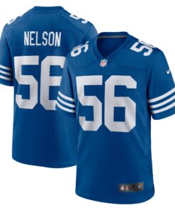 Men_s  Quenton Nelson Royal Indianapolis Colts Alternate Game Jersey