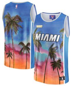 Miami Heat NBA &amp KidSuper Studios by Fanatics Unisex Hometown Jersey - Blue