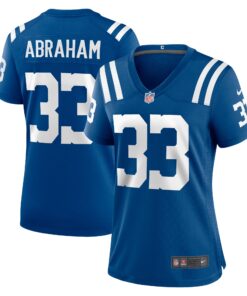 Micah Abraham Indianapolis Colts  Women_s Game Jersey   Royal