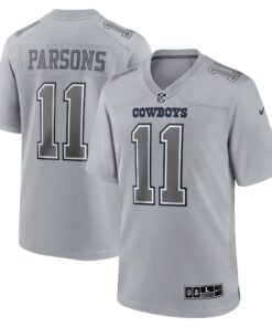 Micah Parsons Dallas Cowboys  Atmosphere Fashion Game Jersey  Gray