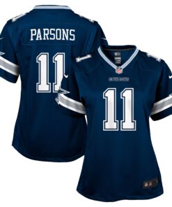Micah Parsons Dallas Cowboys  Girls Youth Game Jersey  Navy
