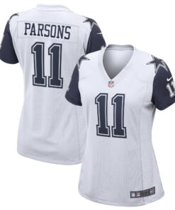 Micah Parsons Dallas Cowboys  Women_s Alternate Game Jersey  White 1