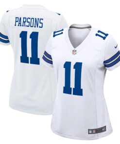 Micah Parsons Dallas Cowboys  Women_s Game Player Jersey  White