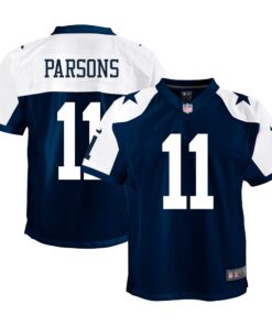 Micah Parsons Dallas Cowboys  Youth Alternate Game Jersey  Navy