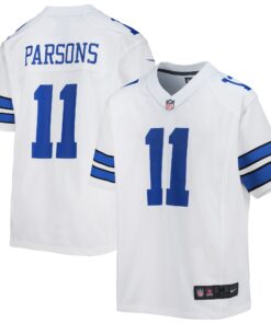 Micah Parsons Dallas Cowboys  Youth Game Jersey  White
