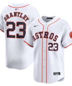 Michael Brantley Houston AstrosHome Limited Player Jersey  White