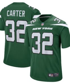 Michael Carter New York Jets  Game Jersey  Gotham Green
