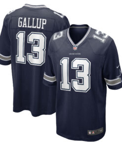 Michael Gallup Dallas Cowboys   Game Jersey  Navy 1
