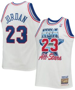 Michael Jordan Eastern Conference Mitchell &amp Ness Hardwood Classics 1992 NBA All-Star Game Authentic Jersey - White