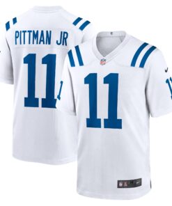 Michael Pittman Jr. Indianapolis Colts  Game Jersey  White