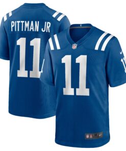 Michael Pittman Jr. Indianapolis Colts  Game Player Jersey  Royal