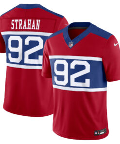 Michael Strahan New York Giants  Alternate Vapor F.U.S.E. Retired Player Limited Jersey  Century Red